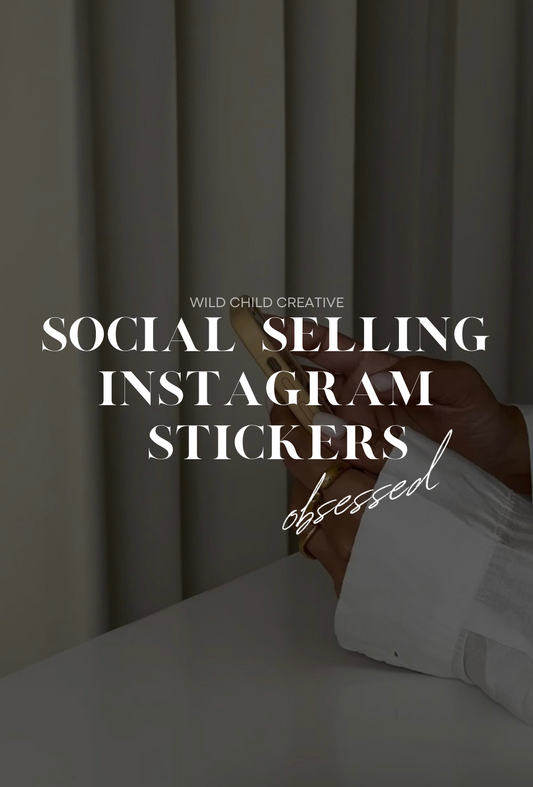 Social Selling Business Stickers